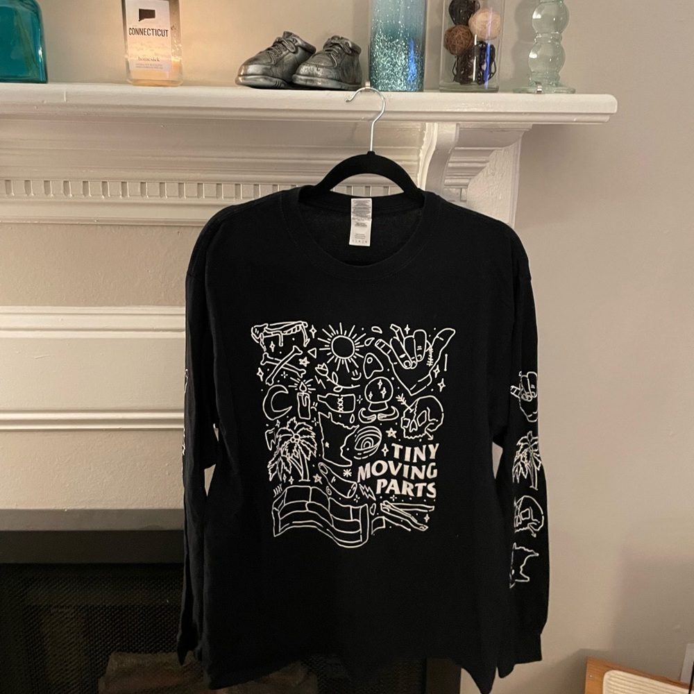 Tiny Moving Parts band long sleeve t-shirt, size large